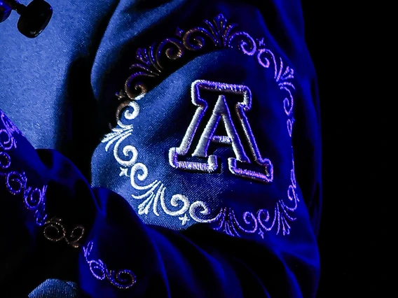 Mariachi Arizona logo on the Mariachi outfit
