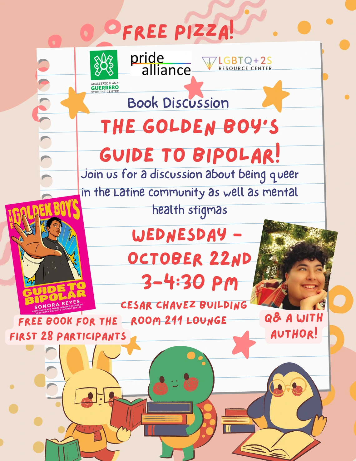 Book Discussion The Golden Boys Guide To Bipolar! Q&A with Author Sonora Reyes