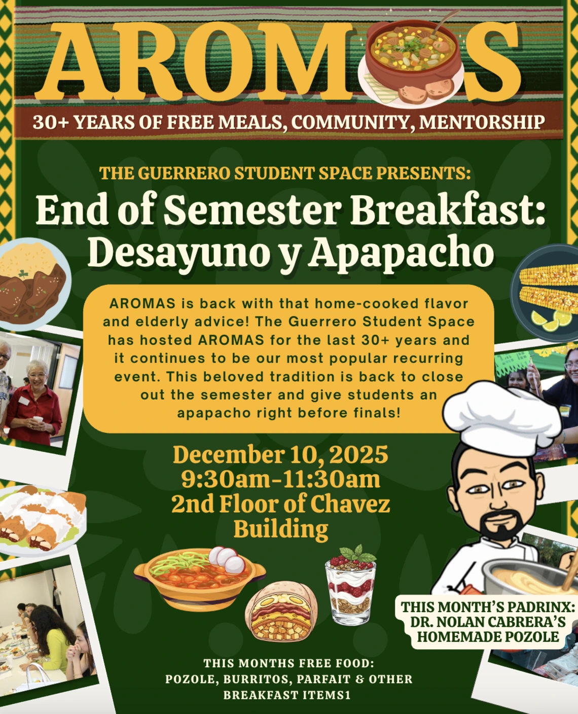 AROMAS Finals Breakfast 